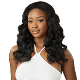 Outre Synthetic Half Wig Quick Weave - ALEENA